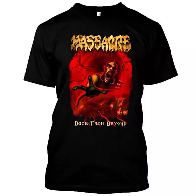 New MASSACRE – Back From Beyond – American Death Metal Band T-Shirt M-2XL • $19.73