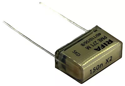 1 Capacitor Rifa Pme 889 1/12ft X2 0 15µF 0.15µF 150nF 150n 275V 0 13/16in Sh • $15.90