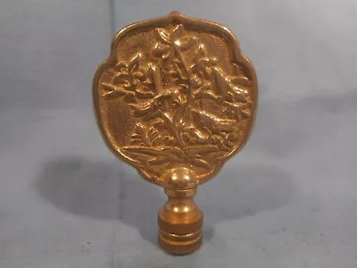 Vintage Brass Oriental Koi Birds Lamp Finial 2 1/2  • $4.95