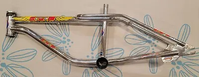 Vintage GT BMX Frame Vertigo Performer Freestyle OG Chrome 20  90s 1990 • $499