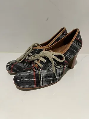 Vivienne Westwood Nine West Tartan Plaid Booties- Size 5.5 • $75