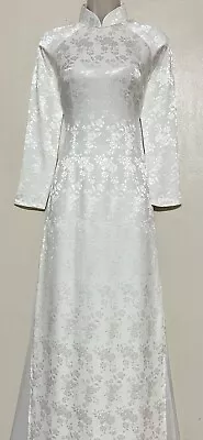 Ao Dai Lụa Thai Tuan Vietnamese Dress With Pant - Size :  Small • $59.99