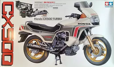 Tamiya 1:6 Honda CX500 Turbo Model Motorcycle Kit #16035 *SEALED IN BAGS* • £264.90