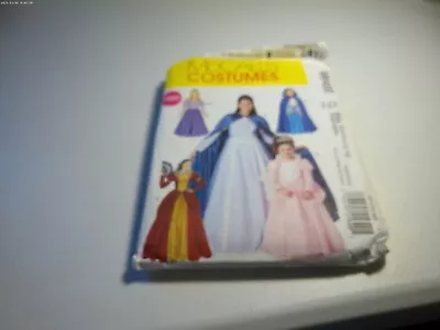 McCall's M6420 Misses  Princess Costumes Sewing Pattern Size 8-22 • $8