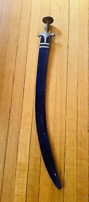 Antique Indian Tulwar Talwar & Scabbard W/ Native Blade - 19th Century Sword • $225