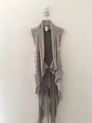 Anthropologie C Keer Sleeveless Cardigan Layered Lagen Look Small • $25