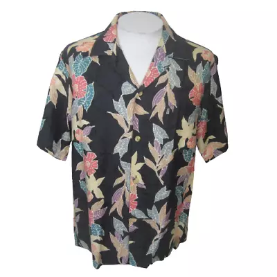 Kahala Vintage Men Hawaiian Camp Shirt Pit To Pit 23.5 L Aloha Luau Tropical • $34.99