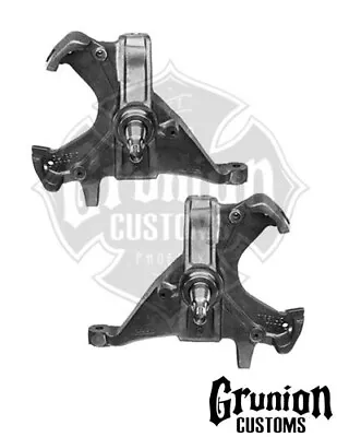 2  Drop Spindles Chevy Camaro Nova El Camino Monte Carlo McGaughys 7078 • $289.40