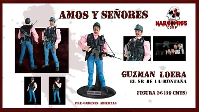 PRE-ORDER ONLY Guzman Loera (EL CHAPO) Amos Y Señores  • $265