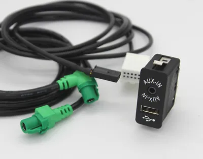 Retrofitting Usb Cable 1.7m USB Aux For BMW F10 F15 F20 F30 F32 Nbt Cic NBT EVO • $26.99