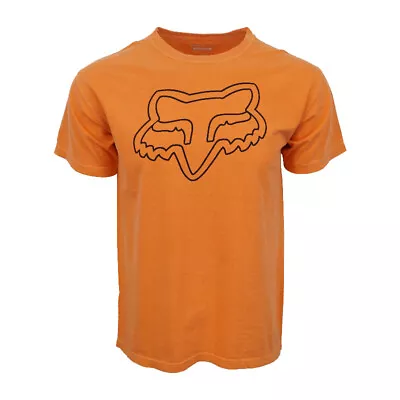 Mens Graphic Motorcross Racing Logo T Shirt Heather Orange   • $10.75