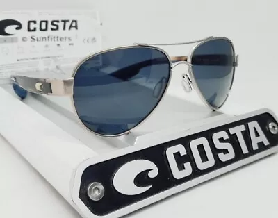 COSTA DEL MAR Matte Gold-tortoise/gray LORETO Polarized 580P Sunglasses NEW! • $114.99