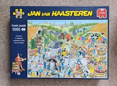 1000 Piece Puzzle By  Jan Van Haasteren  The Winery  Complete • £4.50