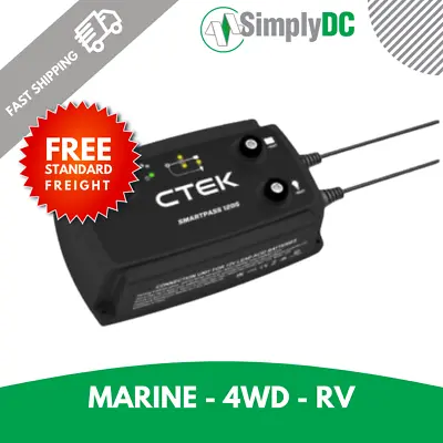 CTEK Smartpass 120S DC To DC Dual Battery Charger 12V Power Management System • $533.15