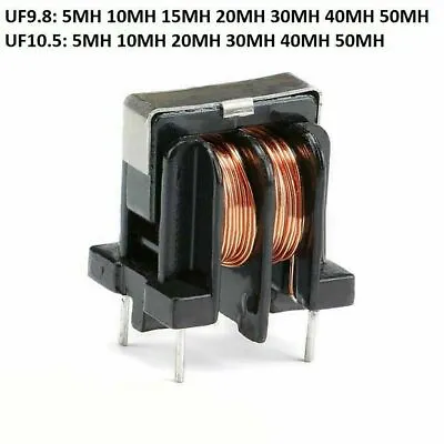 UU9.8/UF9.8&UU10.5/UF10.5 Series Common Mode Inductor Filter Vertical 5MH - 50MH • $386.76