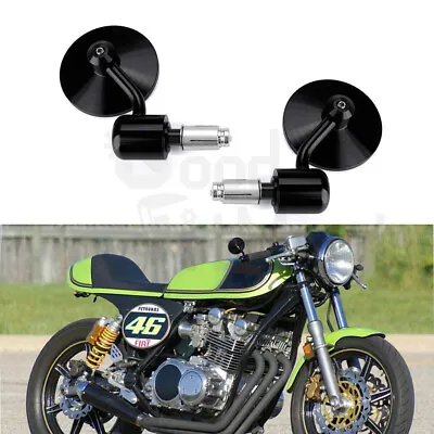 7/8  Handlebar Bar End Rearview Mirror For Motorcycle Dirt Bike ATV Honda Yamaha • $25.52