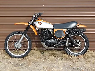 '77 YAMAHA TT500D Vintage MX MotoCross ORIGINAL SURVIVOR TT 500 D El Toro Orange • $7900