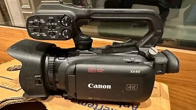 Canon XA40 Ultra HD Professional Camcorder - Black Dealer Top • £985.13