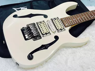 Ibanez PGM30 Paul Gilbert Model White Used Electric Guitar F/S From Japan • $668