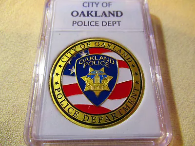 CITY OF OAKLAND POLICE DEPT Challenge Coin • $14.99