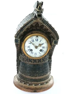 £8609.14 • Buy Rare Antique Martin Bros Gothic Grotesque Architectural Style Clock Signed 1874