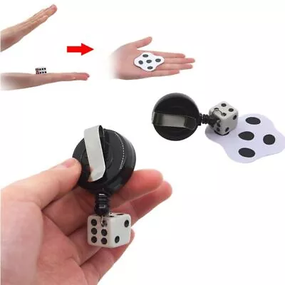 Magic Tricks Hitting Flat Dice Close-up Prop Easy To Do For Beginner Magician GB • £2.75