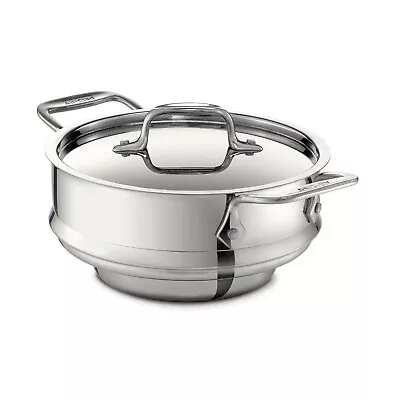 All Clad Stainless Steel All Purpose Steamer With Lid 3 Quart Best Sale TODAY • $52.89