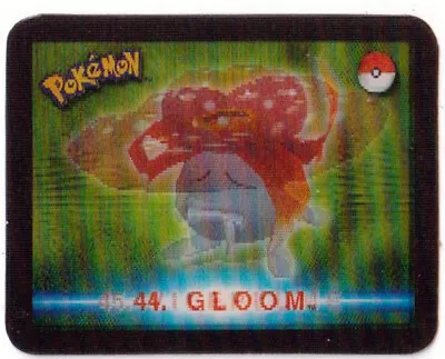 Tazo - Pokemon Stadium Action 3D #13 Oddish Gloom Vileplume *T005* • $2.99