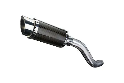 Kawasaki Z800 Delkevic Slip On 8  Mini Carbon Fiber Round Muffler Exhaust 13-16 • $329.99