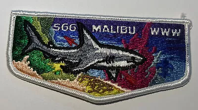 OA Lodge 566 Malibu Blue Fdl  Boy Scout Patch XJ5 • $5.99