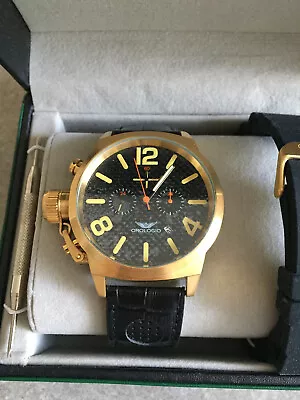 Orologio Monaco Racing Gold Watch - Brand New • $350