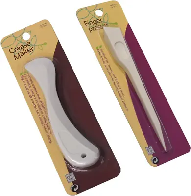 Crease Maker Finger Presser Bone Folder Paper Creaser Scrapbooking Bone Folder P • $15.56