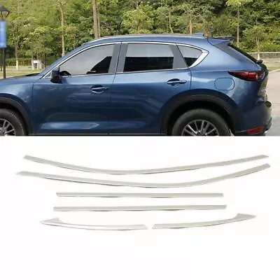 For Mazda CX-5 2017-2024 Stainless Window Frame Upper Strips Molding Cover Trim • $99.88