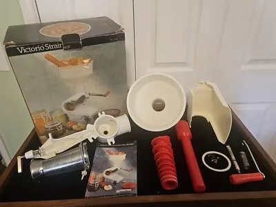 Vitantonio Victorio Model 200 Tomato Food Strainer Canning Juicer With Box • $50