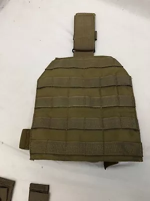 Eagle Industries 1 Point Drop Leg Panel Khaki SOF MLCS SFLCS  MOLLE 1000D • $12.99