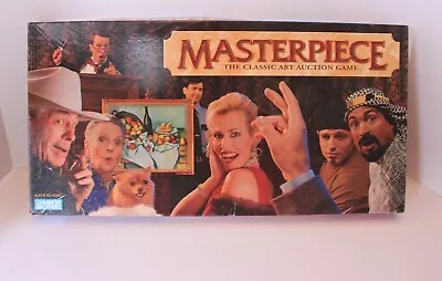 Vintage 1996 MASTERPIECE The Classic Art Auction Game Complete Parker Brothers • $15.99