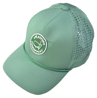 2024 MASTERS (GREEN) RAISED LETTER PERFORMANCE TECH Hat From Augusta National • $69.95