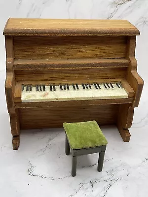 Dollhouse Miniatures Player Piano With Music Box  1:12 Scale Charles Krepela NY • $11.76