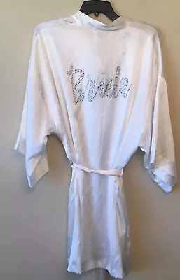 VICTORIA'S SECRET I Do Bling Bride White Kimono Robe - One Size • $25.20