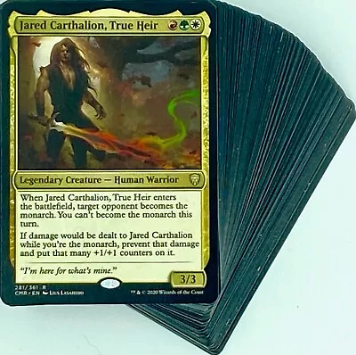 ***Custom Commander Deck*** Jared Carthalion True Heir - Monarch - MTG EDH • $46.85