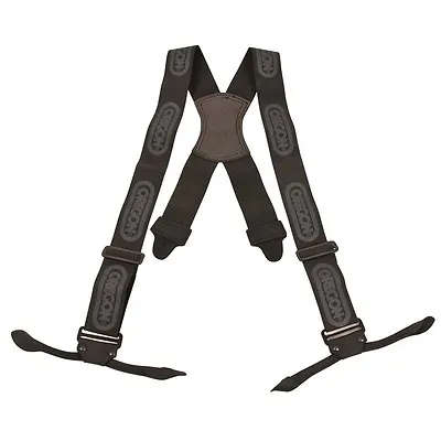 GENUINE OREGON LOGGER BRACES WITH STRAPS - Adjustable Logging Suspenders NEW • £20.50