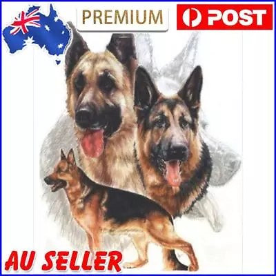 German Shepherd 5D DIY Diamond Painting Kits Full Square Drill Mosaic Art Crafts • $12.99