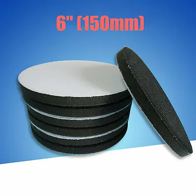 6 Inch 150mm Interface Cushion Pad Hook And Loop Foam Protecting Sanding Disc • $8.92