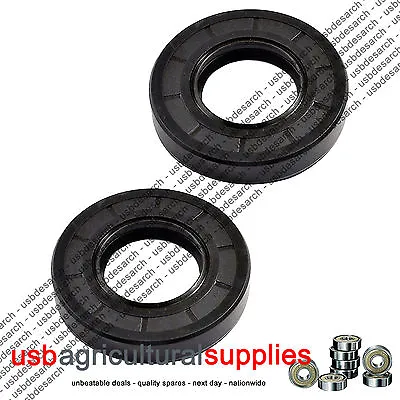 2x NEW DECK BEARING HOUSING OIL SEALS COUNTAX WESTWOOD TRACTOR MOWERS - NEXT DAY • £7.99