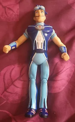 Lazy Town Sportacus Talking Articulated Figure Toy 21 Cm • £12