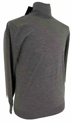 Thom Sweeney Roll Neck Sweater Large Super 120s Merino Wool  BNWT RRP £355 • £45