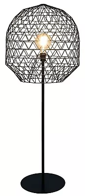 NEW BOXED Habitat Moore Floor Lamp Black • £39