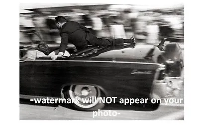 $5.48 • Buy John F Kennedy Assassination Limo Secret Service PHOTO Special Agent Shields JFK