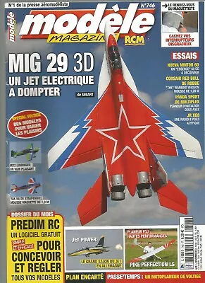 Mag Model N°746 Plan: Pass'temps / Mx-2 / Midi Corsair / Yak 54 / Mig 29 • $5.40