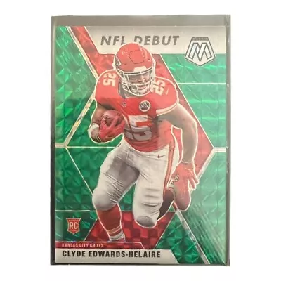 2020 Panini Mosaic #266 - Clyde Edwards-helaire - Green Prizm Rc • $2.49